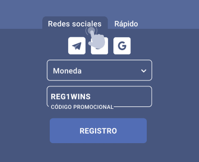 Registro con redes sociales